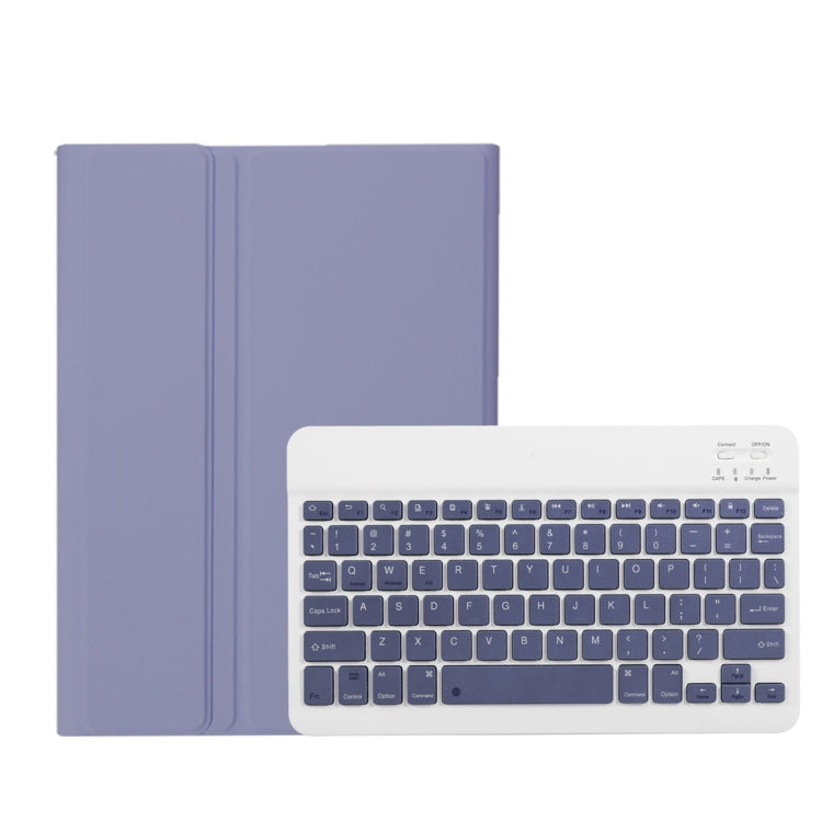 For OnePlus Pad Go / OPPO Pad Air2 / Neo OP14 TPU Ultra-thin Detachable Bluetooth Keyboard Leather Case(Purple) - Others Keyboard by buy2fix | Online Shopping UK | buy2fix