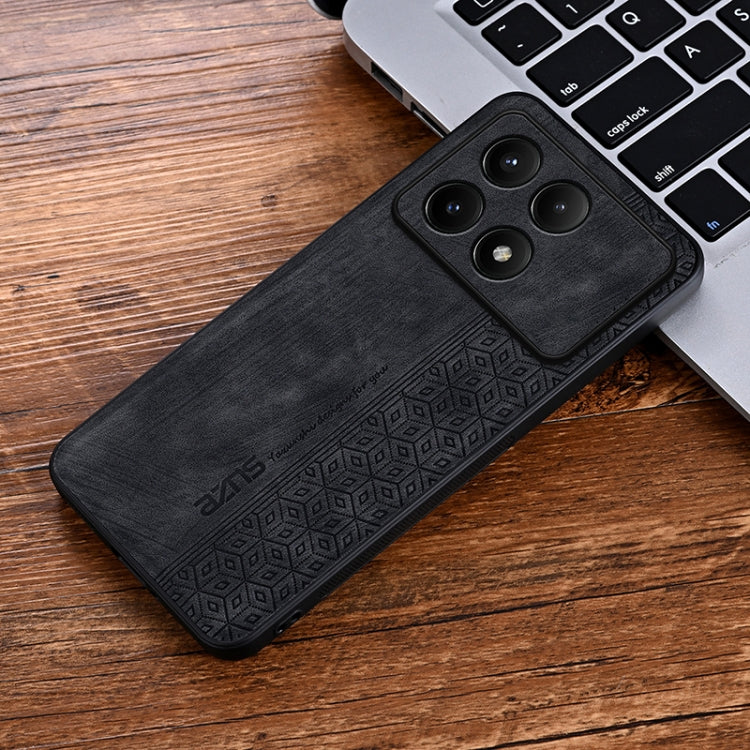 For Xiaomi Redmi K70 AZNS 3D Embossed Skin Feel Phone Case(Black) - K70 Cases by AZNS | Online Shopping UK | buy2fix