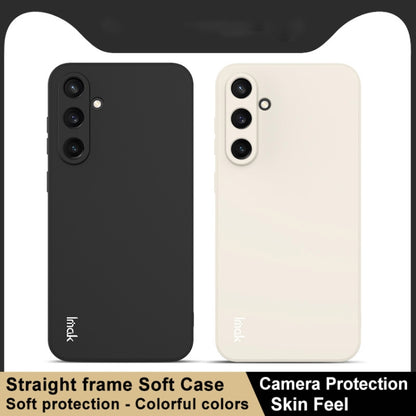 For Samsung Galaxy S23 FE 5G imak UC-4 Series Straight Edge TPU Phone Case(White) - Galaxy S23 FE 5G Cases by imak | Online Shopping UK | buy2fix