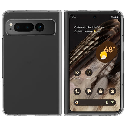 For Google Pixel Fold Scratchproof PC Transparent Phone Case - Google Cases by buy2fix | Online Shopping UK | buy2fix