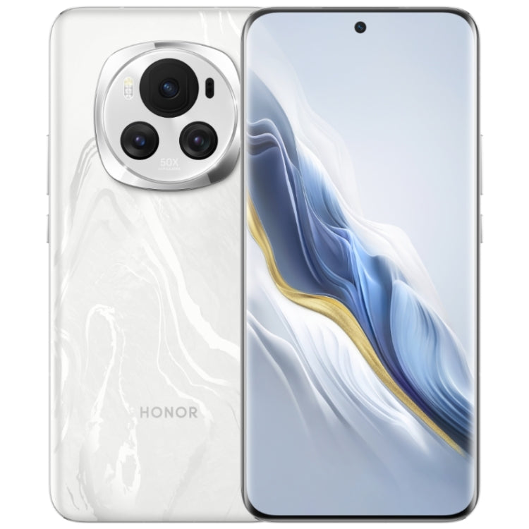 Honor Magic6, 16GB+512GB, 6.78 inch Magic OS 8.0 Snapdragon 8 Gen 3 Octa Core up to 3.3GHz, Network: 5G, OTG, NFC, Support Google Play(White) - Honor by Huawei | Online Shopping UK | buy2fix