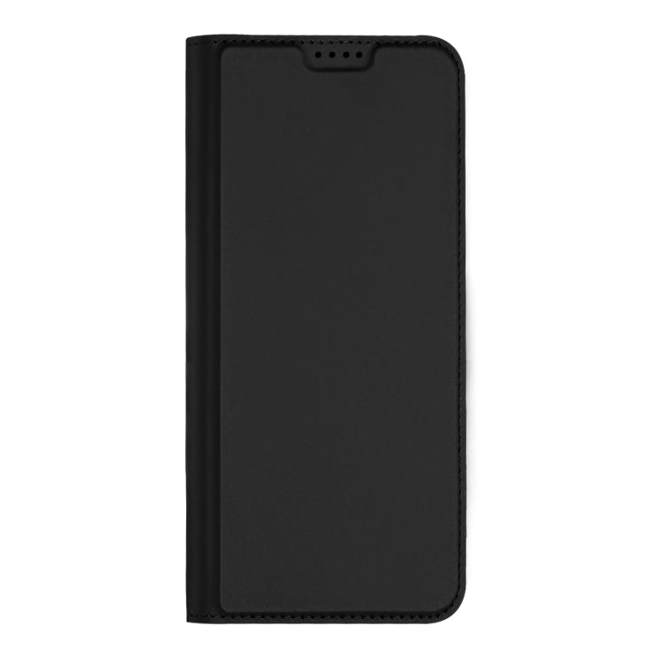 For OPPO Reno12 F 4G / 5G DUX DUCIS Skin Pro Series Flip Leather Phone Case(Black) - Reno12 F Cases by DUX DUCIS | Online Shopping UK | buy2fix