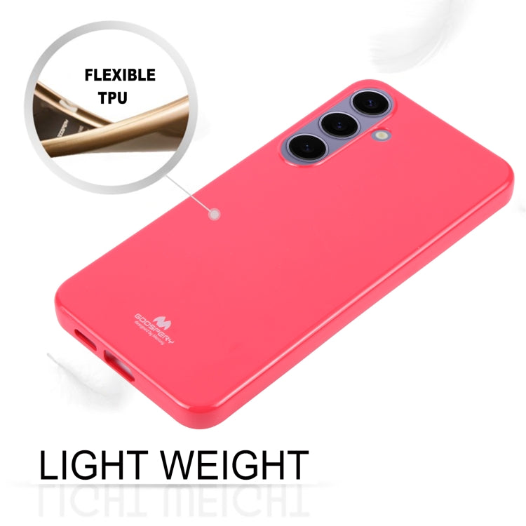 For Samsung Galaxy S24+ 5G GOOSPERY PEARL JELLY Shockproof TPU Phone Case(Rose Red) - Galaxy S24+ 5G Cases by GOOSPERY | Online Shopping UK | buy2fix