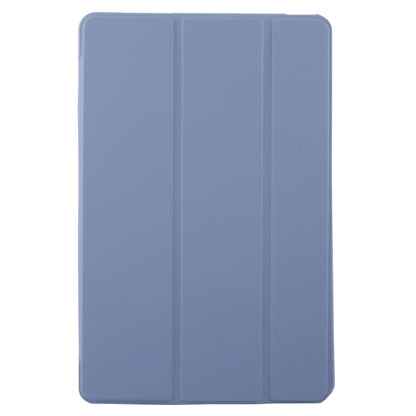 For Lenovo Tab M11/ Xiaoxin Pad 11 2024 Tri-fold Silicone Leather Tablet Case(LavenderP) - Lenovo by buy2fix | Online Shopping UK | buy2fix