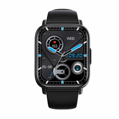 DM60+ 1.83 inch BT5.2 Smart Sport Watch, Support Bluetooth Call / Sleep / Blood Sugar / Blood Oxygen / Temperature / Heart Rate / Blood Pressure Health Monitor(Black) - Smart Watches by buy2fix | Online Shopping UK | buy2fix