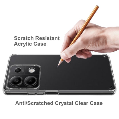 For Xiaomi Redmi Note 13 Pro 5G / Poco X6 Scratchproof Acrylic TPU Phone Case(Transparent) - Note 13 Pro Cases by buy2fix | Online Shopping UK | buy2fix