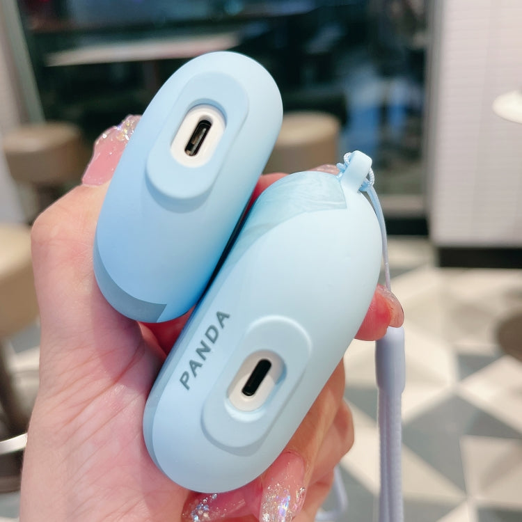 For Huawei FreeBuds 5 Bluetooth Wireless Earphone Frosted Protective Case(Cyan-blue) - Huawei Earphone Case by buy2fix | Online Shopping UK | buy2fix