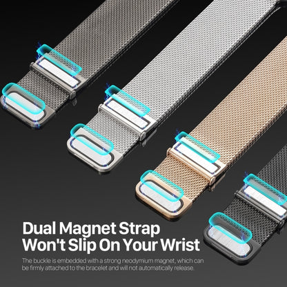 For Apple Watch Ultra 2 49mm DUX DUCIS Milanese Pro Series Stainless Steel Watch Band(Gold) - Watch Bands by DUX DUCIS | Online Shopping UK | buy2fix