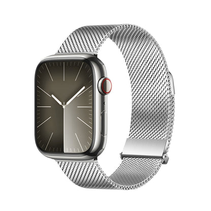 For Apple Watch Ultra 2 49mm DUX DUCIS Milanese Pro Series Stainless Steel Watch Band(Silver) - Watch Bands by DUX DUCIS | Online Shopping UK | buy2fix