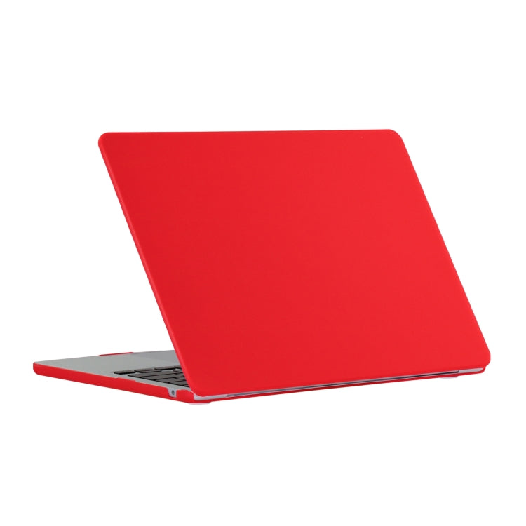 For MacBook Air 15.3 2024 A2941 (M2)/A3114 (M3) Laptop Matte Style Protective Case(Red) - MacBook Air Cases by buy2fix | Online Shopping UK | buy2fix