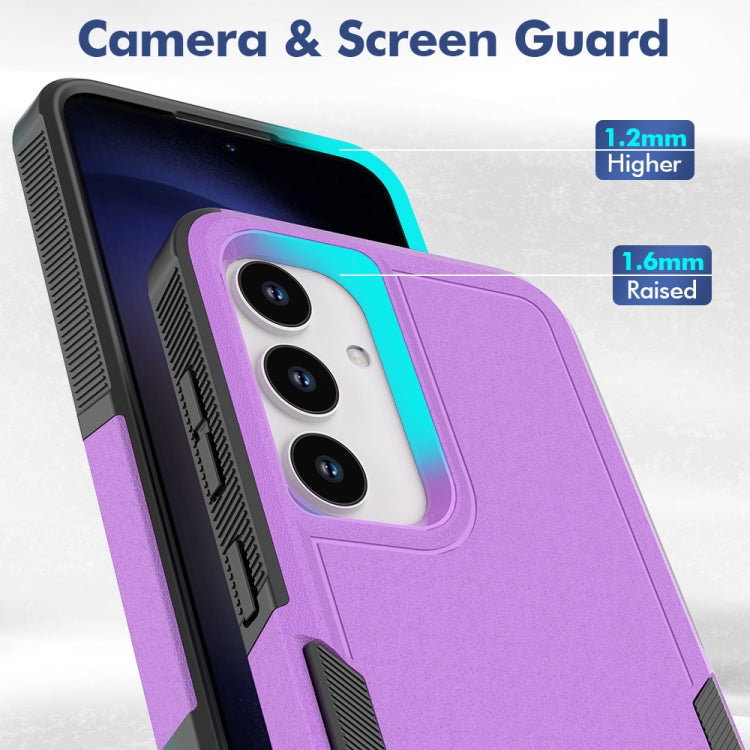 For Samsung Galaxy S24 5G 2 in 1 PC + TPU Phone Case(Purple) - Galaxy S24 5G Cases by buy2fix | Online Shopping UK | buy2fix