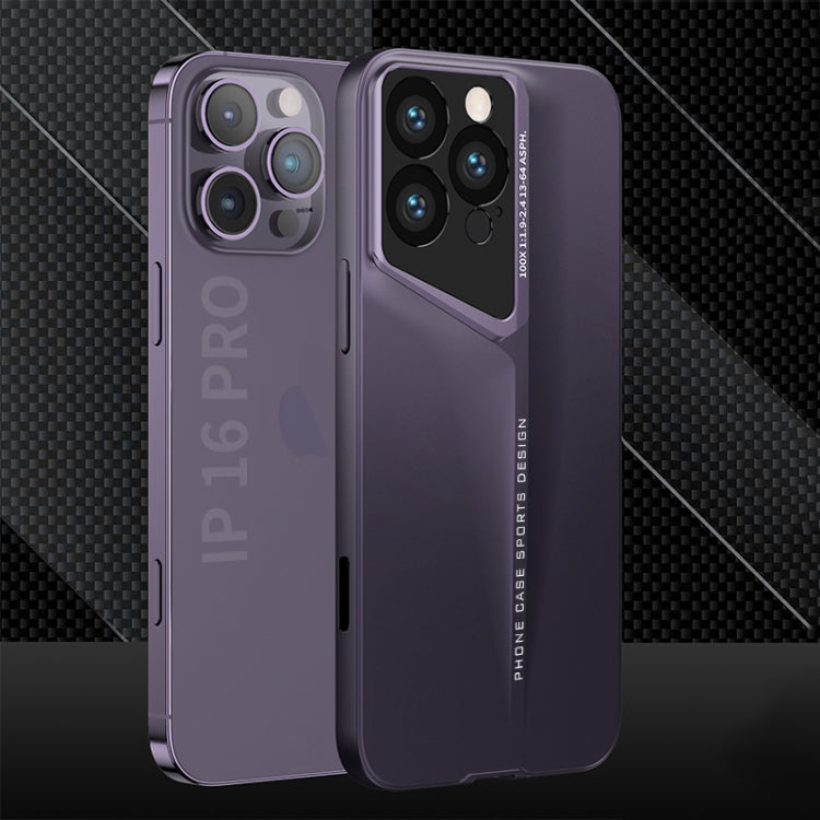 For iPhone 16 Pro GKK Blade Ultra-thin Full Coverage Phone Case(Purple) - iPhone 16 Pro Cases by GKK | Online Shopping UK | buy2fix