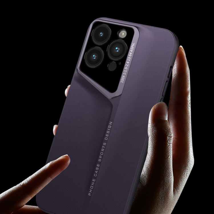 For iPhone 16 Pro GKK Blade Ultra-thin Full Coverage Phone Case(Purple) - iPhone 16 Pro Cases by GKK | Online Shopping UK | buy2fix