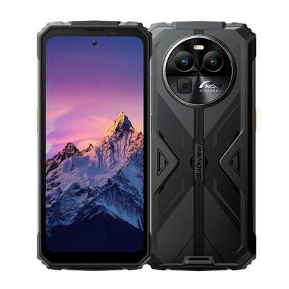 Blackview BV8100 Rugged Phone, 8GB+256GB, 6.5 inch Android 14 MediaTek Helio G99 Octa Core up to 2.2GHz, Network: 4G, NFC, OTG(Black) - Blackview by Blackview | Online Shopping UK | buy2fix