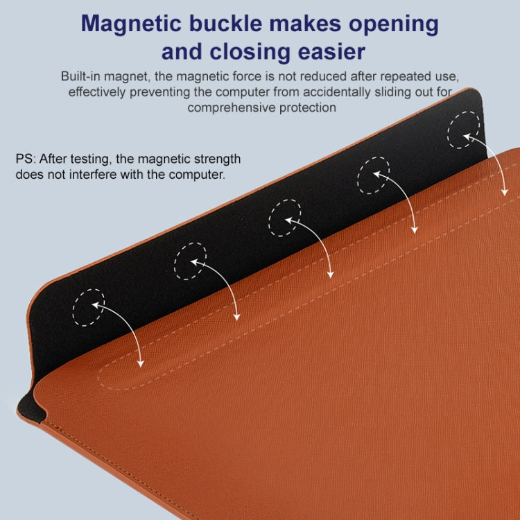 ZGA BG-02 Waterproof Laptop Liner Bag, Size:14 inch(Grey) - 14.1 inch by ZGA | Online Shopping UK | buy2fix