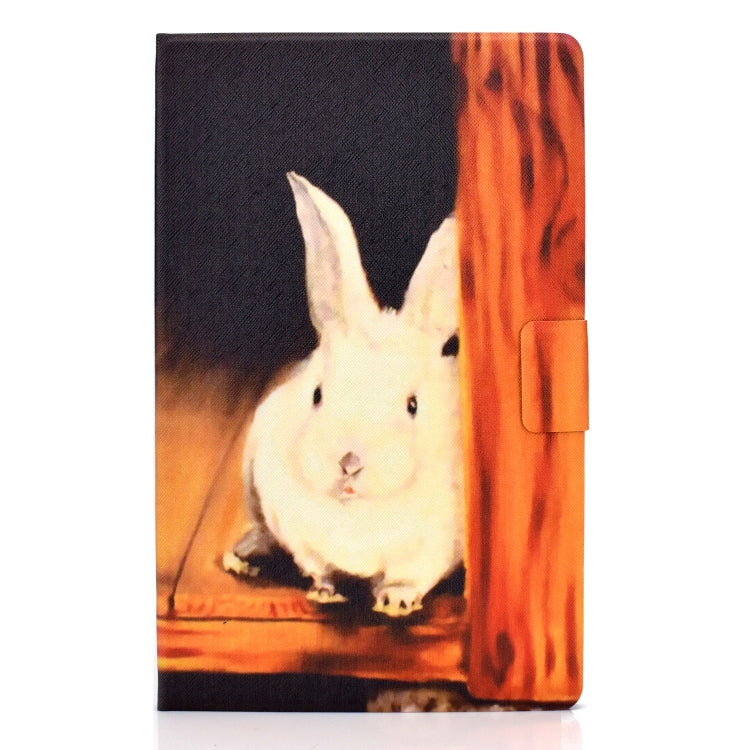 For Lenovo Tab M11 / Xiaoxin Pad 11 2024 Electric Pressed Colored Drawing Smart Leather Tablet Case(Bugs Bunny) - Lenovo by buy2fix | Online Shopping UK | buy2fix