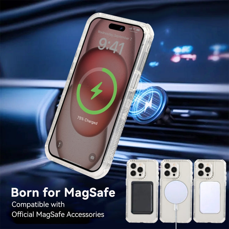 For iPhone 14 Pro Max Dreamland MagSafe Magnetic 3 in 1 TPU + PC Phone Case(Transparent) - iPhone 14 Pro Max Cases by buy2fix | Online Shopping UK | buy2fix