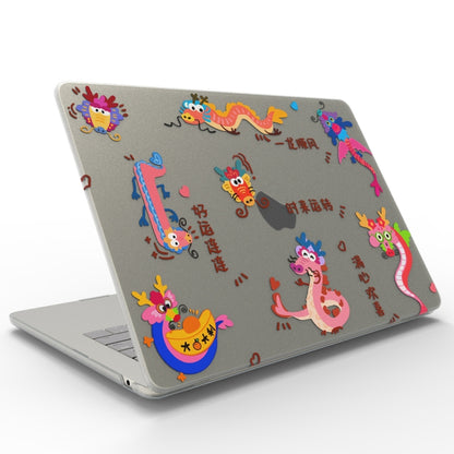 For MacBook Air 13.3 A1932 / A2179 / A2337 UV Printed Pattern Laptop Frosted Protective Case(DDC-1683) - MacBook Air Cases by buy2fix | Online Shopping UK | buy2fix