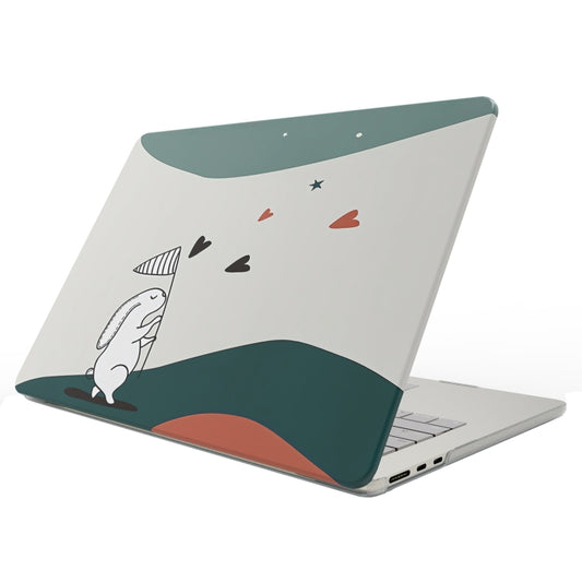 For MacBook Pro 16 A2141 UV Printed Pattern Laptop Frosted Protective Case(DDC-114) - MacBook Pro Cases by buy2fix | Online Shopping UK | buy2fix