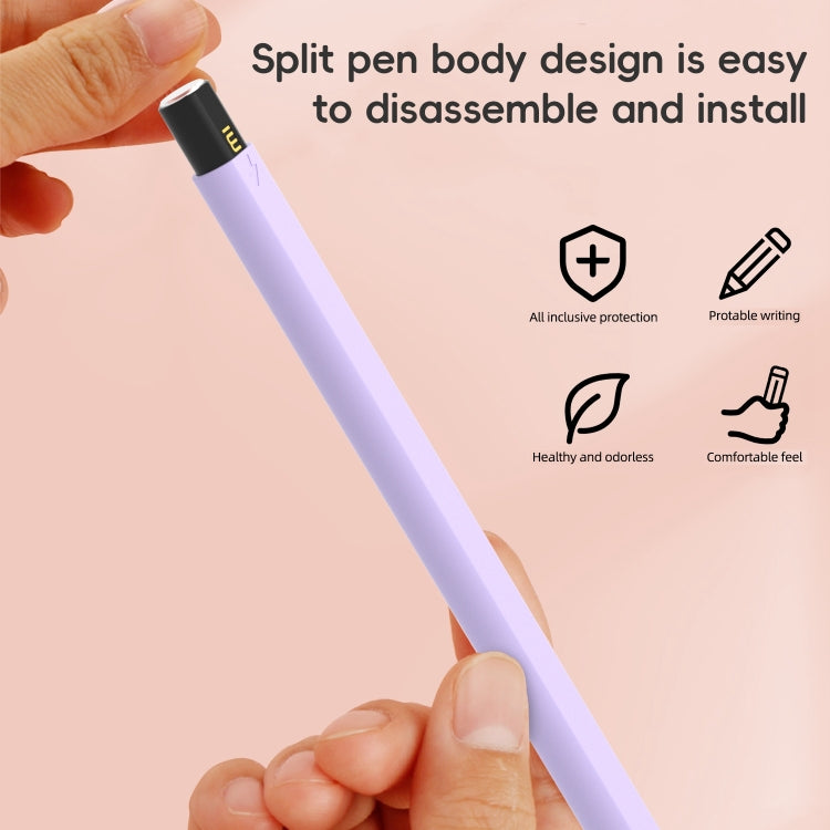 For Xiaomi Focus Pen III Stylus Pen Contrast Color Silicone Protective Case(Pink) - Pencil Accessories by buy2fix | Online Shopping UK | buy2fix