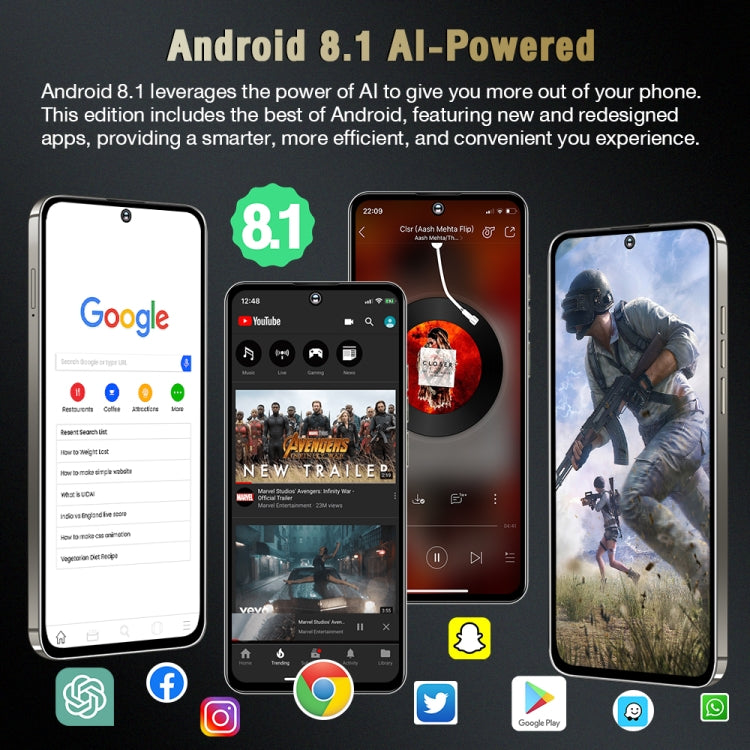 S24 Ultra / C24, 2GB+16GB, 6.8 inch Screen, Android 8.1 7731E Quad Core, Network: 3G, OTG, Dual SIM(Black) -  by buy2fix | Online Shopping UK | buy2fix