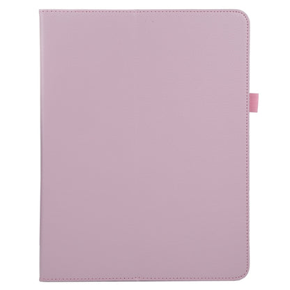 For iPad Air 11 2024 Litchi Texture Solid Color Leather Tablet Case(Pink) - iPad Air 11 2024 Cases by buy2fix | Online Shopping UK | buy2fix