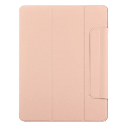 For iPad Air 11 2025 / 2024 Double-sided Clip Fixed Buckle Magnetic PU Leather Smart Tablet Case(Gold) - iPad Air 11 2025 / 2024 Cases by buy2fix | Online Shopping UK | buy2fix