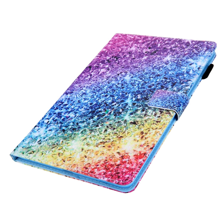 For iPad Pro 11 2024 Colored Drawing Leather Smart Tablet Case(Colorful Diamonds) - iPad Pro 11 2024 Cases by buy2fix | Online Shopping UK | buy2fix