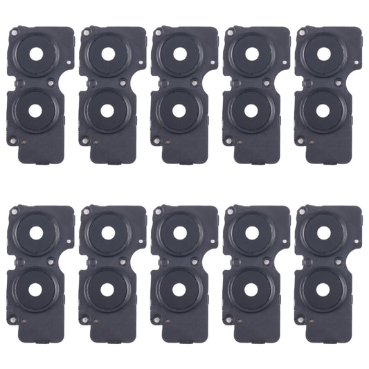 For Samsung Galaxy A05 SM-A055F 10pcs Original Rear Camera Lens Cover(Black) - Camera by buy2fix | Online Shopping UK | buy2fix