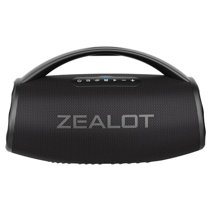 Zealot S97 80W Outdoor Portable RGB Light Bluetooth Speaker(Black) - Waterproof Speaker by ZEALOT | Online Shopping UK | buy2fix