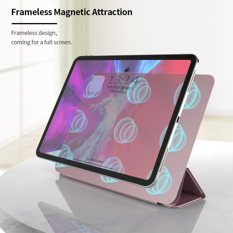 For iPad Air 13 2024 Ultra-thin Double-sided Clip Magnetic Smart Tablet Case(Black) - iPad Air 13 2024 Cases by buy2fix | Online Shopping UK | buy2fix