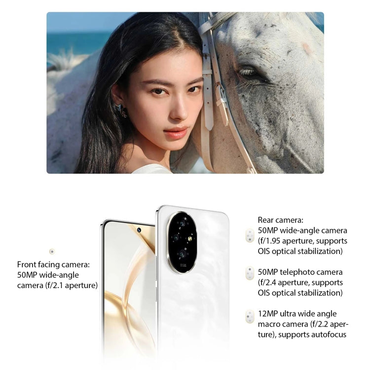 Honor 200, 12GB+256GB, Screen Fingerprint Identification, 6.7 inch MagicOS 8.0 Snapdragon 7 Gen 3 Octa Core, Network: 5G, NFC, OTG(Blue) - Honor by Huawei | Online Shopping UK | buy2fix