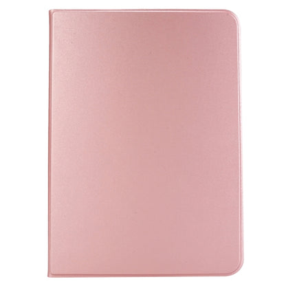 For iPad Pro 11 2024 Stretch Voltage Plain Leather Smart Tablet Case(Rose Gold) - iPad Pro 11 2024 Cases by buy2fix | Online Shopping UK | buy2fix