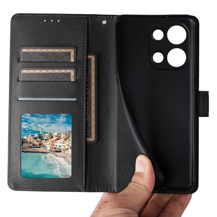 For OPPO Reno9 /9 Pro 5G Multifunctional Horizontal Flip Leather Phone Case with Three Card Slot(Black) - OPPO Cases by buy2fix | Online Shopping UK | buy2fix