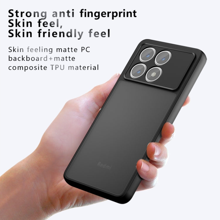 For Xiaomi Redmi K70 Pro / K70 Armor Precise Hole PC Hybrid TPU Phone Case(Transparent) - K70 Cases by buy2fix | Online Shopping UK | buy2fix