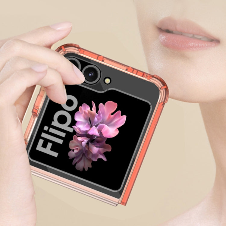 For Samsung Galaxy Z Flip6 GKK MagSafe Airbag Shockproof Phone Case(Orange) - Galaxy Z Flip6 5G Cases by GKK | Online Shopping UK | buy2fix