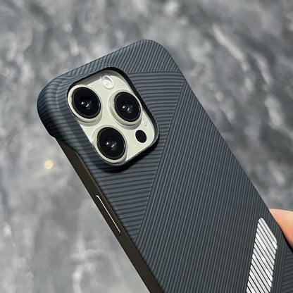 For iPhone 15 Pro Carbon Fiber Frameless Cooling Phone Case(Black) - iPhone 15 Pro Cases by buy2fix | Online Shopping UK | buy2fix