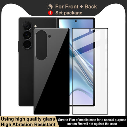 For Samsung Galaxy Z Fold6 imak Front Screen + Back Cover Tempered Glass Film, Phone Case Edition - Galaxy Z Fold6 5G Tempered Glass by imak | Online Shopping UK | buy2fix