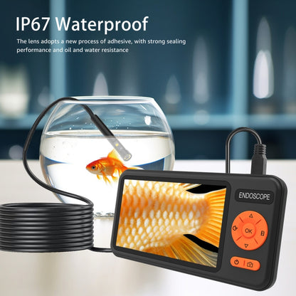 T29 5 inch IPS Screen 7.9mm Dual Lens IP67 Waterproof Industrial Endoscope With Bracket, Length:5m -  by buy2fix | Online Shopping UK | buy2fix