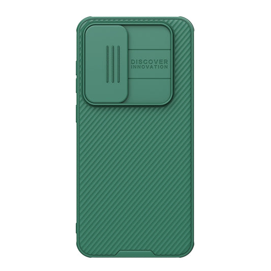 For Samsung Galaxy S24 FE 5G NILLKIN Black Mirror Pro Series Camshield PC Phone Case(Green) - Galaxy S24 FE 5G Cases by NILLKIN | Online Shopping UK | buy2fix