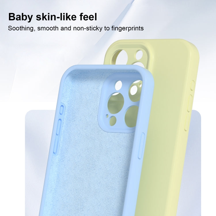 For iPhone 16 Plus Precise Hole Liquid Silicone Jelly Color Full Coverage Phone Case(Midnight Blue) - iPhone 16 Plus Cases by buy2fix | Online Shopping UK | buy2fix