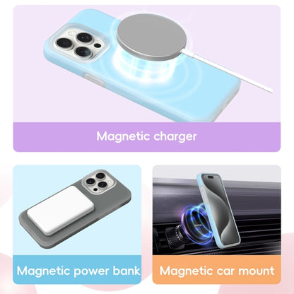 For iPhone 16 Pro Max Jelly Liquid Silicone MagSafe Magnetic Phone Case(White) - iPhone 16 Pro Max Cases by buy2fix | Online Shopping UK | buy2fix