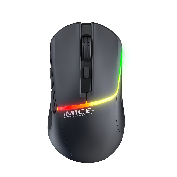 iMICE G902 Bluetooth Dual Mode 6-Key Silent Wireless Gaming Mouse(Black) - Wireless Mice by iMICE | Online Shopping UK | buy2fix