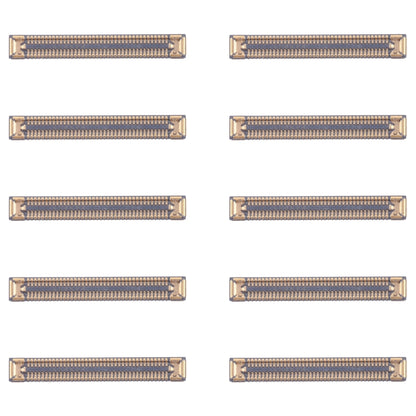 For Samsung Galaxy A54 SM-A546B 10pcs Motherboard LCD Display FPC Connector - Galaxy A Series Parts by buy2fix | Online Shopping UK | buy2fix