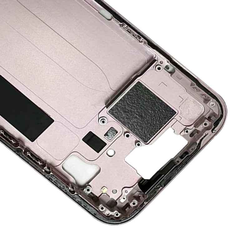 For iPhone 15 Middle Frame Bezel Plate with Side Keys + Card Tray, Version:US Version(Pink) - LCD Related Parts by buy2fix | Online Shopping UK | buy2fix