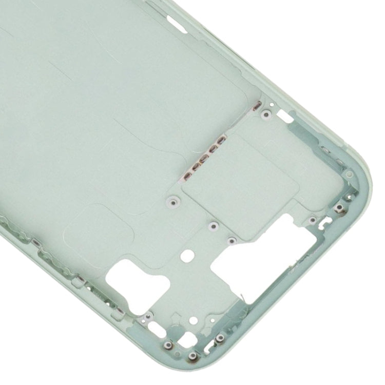 For iPhone 15 Middle Frame Bezel Plate with Side Keys + Card Tray, Version:China Version(Green) - LCD Related Parts by buy2fix | Online Shopping UK | buy2fix