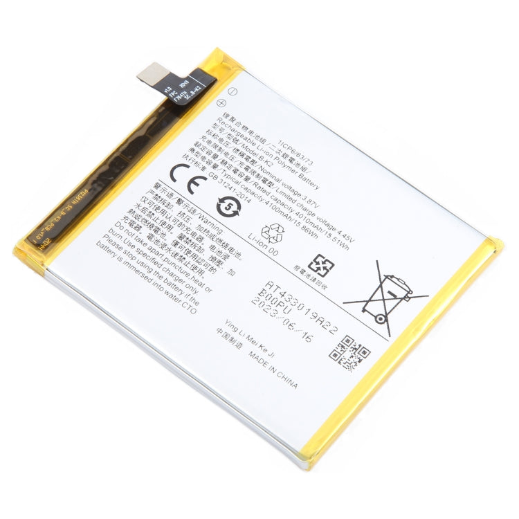 For vivo S5 B-K2 4100mAh Li-Polymer Battery Replacement - Others by buy2fix | Online Shopping UK | buy2fix