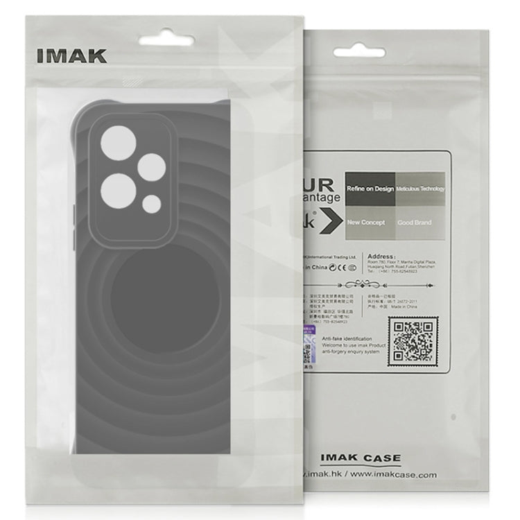 For iPhone 16 IMAK UC-6 Series Manbo Frosting Soft Phone Case(Black) - iPhone 16 Cases by imak | Online Shopping UK | buy2fix