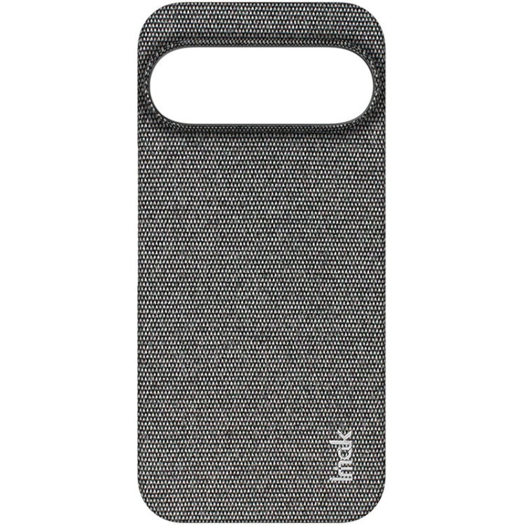 For Google Pixel 9 / 9 Pro imak Ruiyi Series Cloth Texture PU + PC Phone Case(Dark Grey) - Google Cases by imak | Online Shopping UK | buy2fix