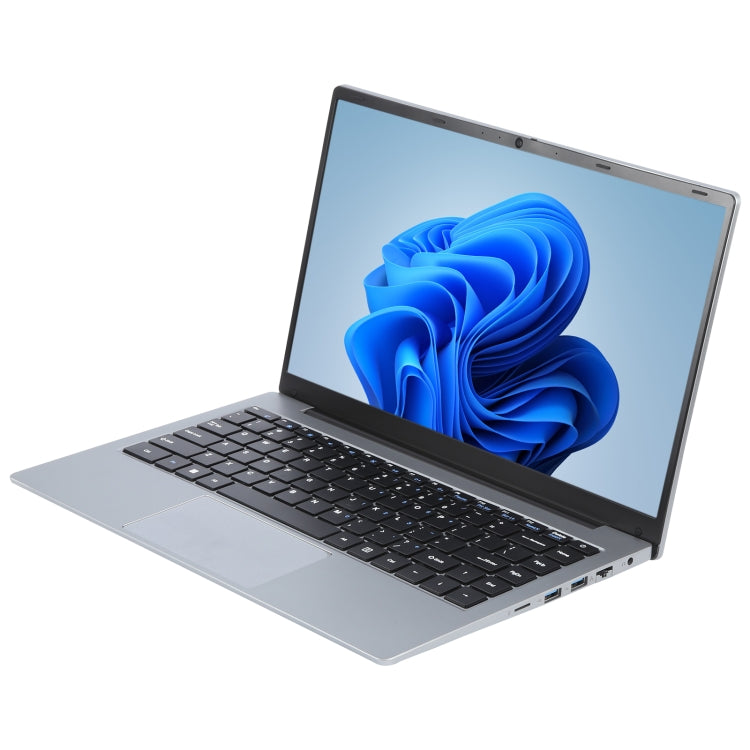 14 inch Windows 11 Laptop, 8GB+128GB, Gen 4th Intel Core i5 CPU, 180 Degree Rotation Axis(Silver) - Others by buy2fix | Online Shopping UK | buy2fix